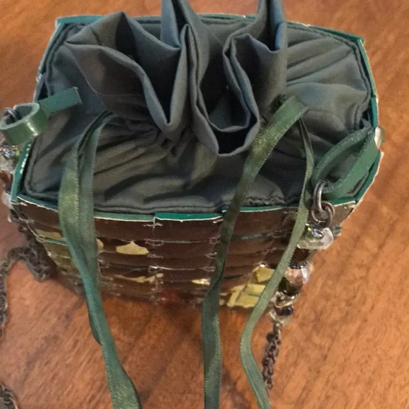 Uniquely Hand Painted Crossbody Bag - Picture 10 of 11